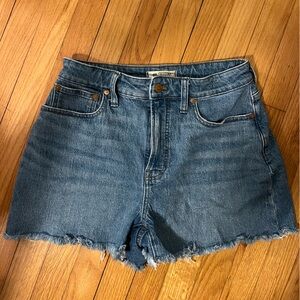 Madewell Blue Jean Shorts